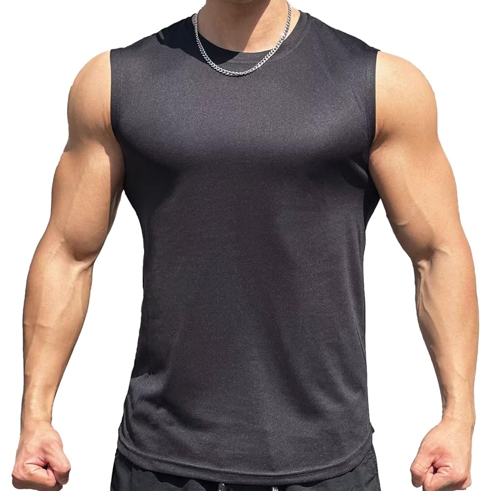 VETMENTS UNIDAD HOMBRES ノースリーブタンクトップ Amazon.co.jp: [UUEN] タンクトップ メンズ トレーニング
